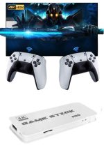 3D 4K HD 2.4G Game Stick 4K Ultra Hd Oyun Konsolu Çift Kollu - Görsel 2