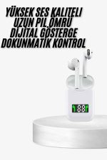 Bluetooth Kulaklık Kablosuz TWS Çağrı Cevaplama ANC Özelliği - Görsel 2