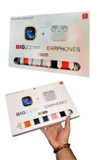 Akıllı Saat Bluetooth Kulaklık Adımsayar Sağlık Takibi Çağrı Cevaplama - Görsel 3