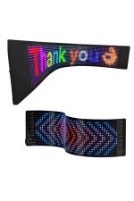 Kumandalı App Kontrollü LED Ekran 16X192 Led Matrix Araç Camı Yazısı - Görsel 3