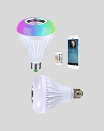 12W LED Ampul – Renkli Işık ve Dahili Hoparlör Özellikli - Görsel 3