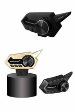 Intercom Bluetooth Kulaklık Kask Kulaklığı ANC Özelliği Yüksek Ses Kaliteli - Görsel 3