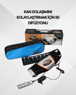 Titreşimli Zayıflama Kemeri – Göbek Eritme ve Masaj Aleti - Görsel 4