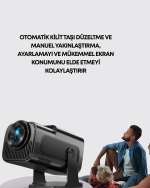 1080P Full HD Çözünürlük ve 4K Destekli Projektör - Görsel 4