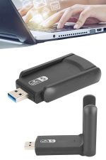 Wifi Adaptörü Bt5.0 Wifi 2&apos;si Bir Arada Çift Bantlı Çift Anten - Görsel 4