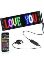 Led Ekran Matrix Panel En Büyük Boy 16X96 Araba Yazısı 19.2x89.8 cm - Görsel 4