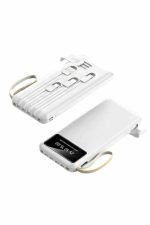Hızlı Şarj Özellikli 20.000 Mah Dijital Göstergeli USB Girişli Android ve İOS Uyumlu Powerbank - Görsel 4