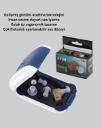 Ayarlanabilir Frekanslı Kompakt İşitme Cihazı - Görsel 4