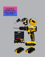 12V Akülü Matkap –Ergonomik ve Yüksek Performanslı - Görsel 4