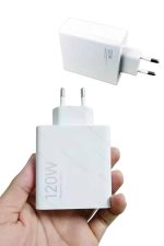 Type C Yüksek Hızlı Şarj Aleti Beyaz 120W Ultra Uzun Ömürlü - Görsel 4