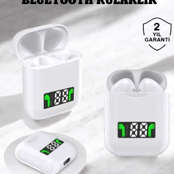 Dokunmatik Kontrol ve LED Göstergeli TWS Bluetooth Kulaklık