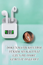 Suya Dayanıklı, Android ve iOS Uyumlu Bluetooth 5.0 Kulaklık - Görsel 5