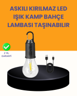 Çok Yönlü Asma Kancalı Kamp Işığı