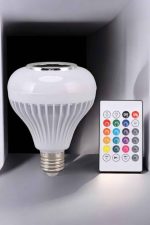 Lamba Led Hoparlör Dayanıklı ve Uzun Ömürlü Bluetooth Hoparlör - Görsel 4