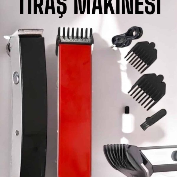 Paslanmaz Çelik Şarjlı Tıraş Makinesi Pratik ve Keskin Performans