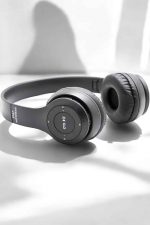 Kulak Üstü TF Kart ve AUX Destekli Ergonomik Bluetooth Kulaklık - Görsel 3