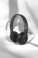 Kulak Üstü TF Kart ve AUX Destekli Ergonomik Bluetooth Kulaklık - Görsel 4