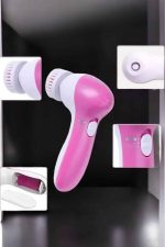 Taşınabilir Yüz Temizleme Cihazı Masaj, Peeling, Temizlik 5 Başlıklı - Görsel 2
