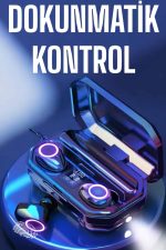 Bluetooth Kulaklık ANC Özelliği Yüksek Ses Kaliteli Uzun Pil Ömrü - Görsel 4