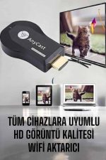 M9 Plus Kablosuz Görüntü+Ses Aktarıcı HDMI TV - Görsel 2