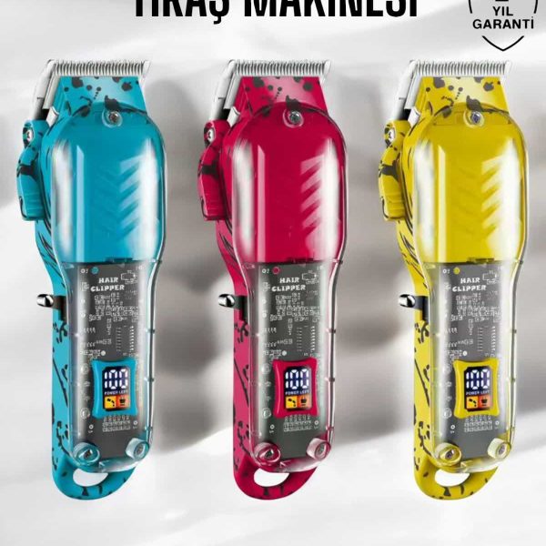 Islak ve Kuru Kullanıma Uygun Şarjlı Tıraş Makinesi