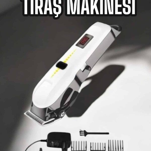 Tıraş Makinesi Uzun Ömürlü Batarya, Keskin Bıçaklar ve Profesyonel