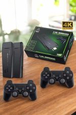 Gaming Atari 2.4g Uyumlu Kablosuz Çift Kol Game Stick - Görsel 2