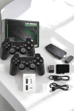 Gaming Atari 2.4g Uyumlu Kablosuz Çift Kol Game Stick - Görsel 5