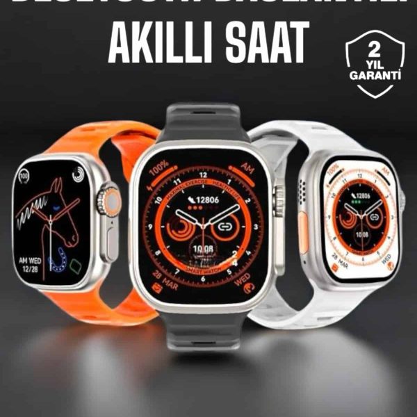 Yeni Nesil Akıllı Saat Adımsayar, GPS, Nabız Ölçer, Uyku ve Sağlık Takibi