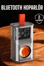 Bluetooth Bağlantılı Kablosuz Taşınabilir Güçlü Ses Performansı