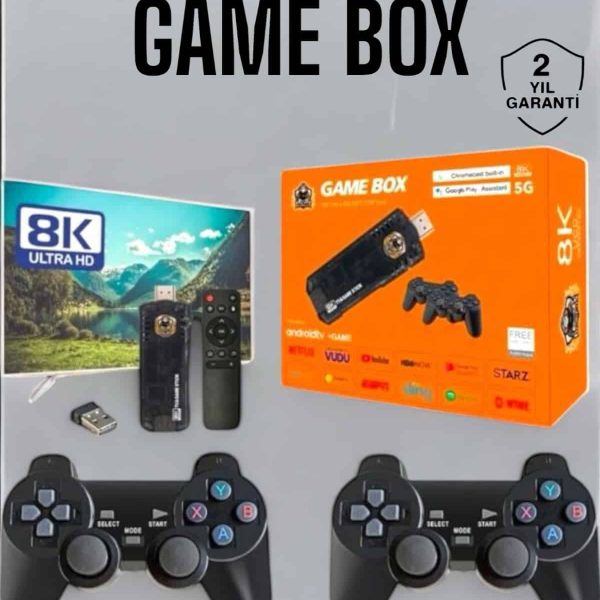 8K Premium 20.000 Oyunlu Gamebox TV Uyumlu