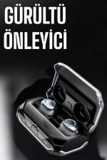 Oyuncu Kulaklığı Yeni Nesil Kablosuz Uzun Pil Ömrü Bluetooth Kulaklık - Görsel 2