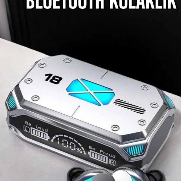 Kablosuz Powerbankli Oyuncu Kulaklığı Gürültü Önleyici