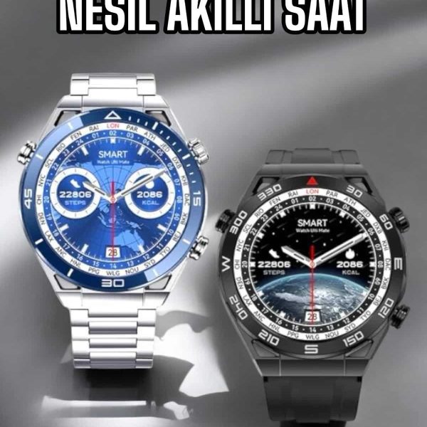Akıllı Saat 2024 Model Arama Cevaplayan Uyku ve Sağlık Takibi