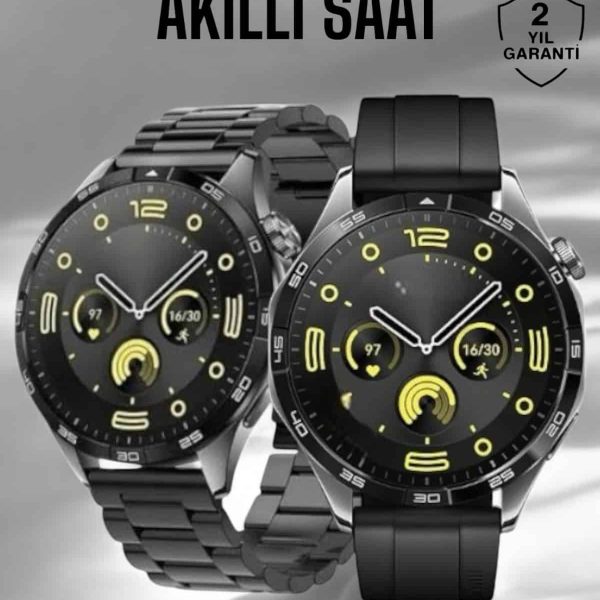 Akıllı Saat Sesli Görüşme, NFC Uyumlu, Bildirim Görme ve Uyku ve Sağlık Takibi