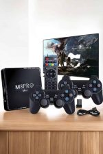 TV Game Box Netflix Youtube 1000 Oyunlu Android Oyun Konsolu Kumandalı - Görsel 3