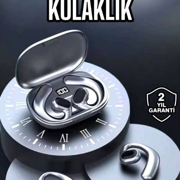 Bluetooth Kulaklık Oyuncu Kulaklığı Küpe Görünümlü Dijital Göstergeli