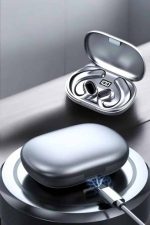 Bluetooth Kulaklık Oyuncu Kulaklığı Küpe Görünümlü Dijital Göstergeli - Görsel 4