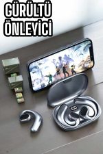 Bluetooth Kulaklık Küpe Görünümlü Yüksek Ses Kaliteli Gamer Kulaklık - Görsel 4