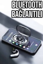 Bluetooth Kulaklık Dijital Göstergeli Uzun Pil Gürültü Önleyici Oyuncu Kulaklığı - Görsel 3