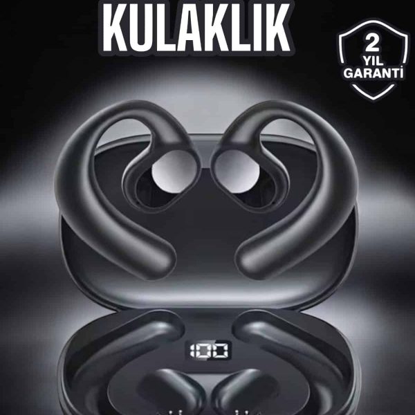 Bluetooth Kulaklık Küpe Görünümlü Yüksek Ses Kaliteli Gamer Kulaklık
