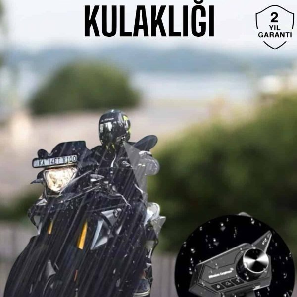 BT18 İntercom Kask Kulaklığı Motorcu Kulaklığı ANC Özelliği