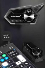 Intercom Kask Kulaklığı ANC Özelliği Yüksek Ses Kaliteli Bluetooth Kulaklık - Görsel 4