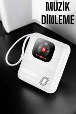 Powerbank Ekranlı Çok Fonksiyonlu Müzik Dinleme Kitap Okuma - Görsel 2