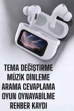 Bluetooth Kulaklık Kulakiçi Güçlü Ses Kaliteli Sesli Asistan - Görsel 2