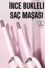 Saç Maşası 10MM İnce Bukle Taşınabilir Saç Kıvırma Çubuğu