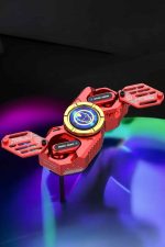 Kırmızı Kablosuz Bluetooth Kulaklık Stres Çarklı Oyuncu Kulaklığı - Görsel 3