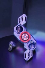 Kırmızı Kablosuz Bluetooth Kulaklık Stres Çarklı Oyuncu Kulaklığı - Görsel 5