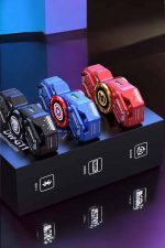Stres Çarklı Bluetooth Kulaklık Kablosuz Kırmızı Yüksek Ses Kaliteli - Görsel 2