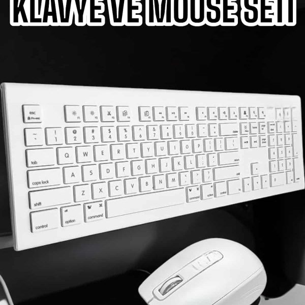 Q Klavye Klavye ve Mouse Seti USB Girişli Kablosuz